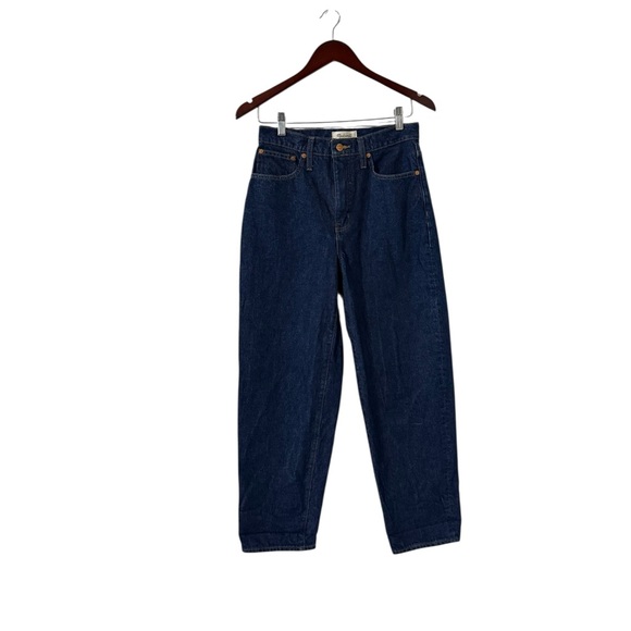 MADEWELL Balloon Barrel High Waisted Denim Jeans - Picture 8 of 8